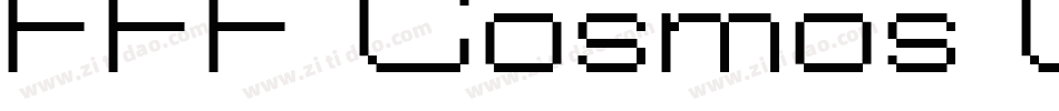FFF Cosmos Condensed字体转换